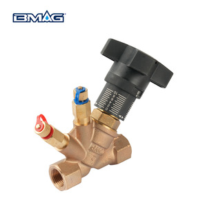 BMAG <strong>HVAC</strong> System Double Regulating Balance <strong>Flow</strong> <strong>Meter</strong> Valve Manual C83600 Bronze Balancing Valves - Product Image 2