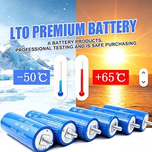 Sel Baterai LiFePO4 2.3V LTO-66160 30A 40Ah 25000 Siklus -50~65 untuk Skuter Listrik & Aplikasi Tenaga Surya - Product Image 1