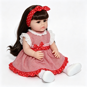 Customized Reborn Baby <b>Doll</b> Realistic Vinyl Toddler <b>Doll</b> for Girls 0-24 Months 31cm-50cm Height PP Cotton Filled - Product Image 1