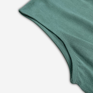 Completo Estivo Casual da <span class=keywords><strong>Donna</strong></span> in Due Pezzi: <span class=keywords><strong>Pantaloni</strong></span> <span class=keywords><strong>Larghi</strong></span> e Top Corto, Outfit Comodo e Traspirante in <span class=keywords><strong>Lino</strong></span>/Viscosa per Vacanze e Viaggi - Product Image 3