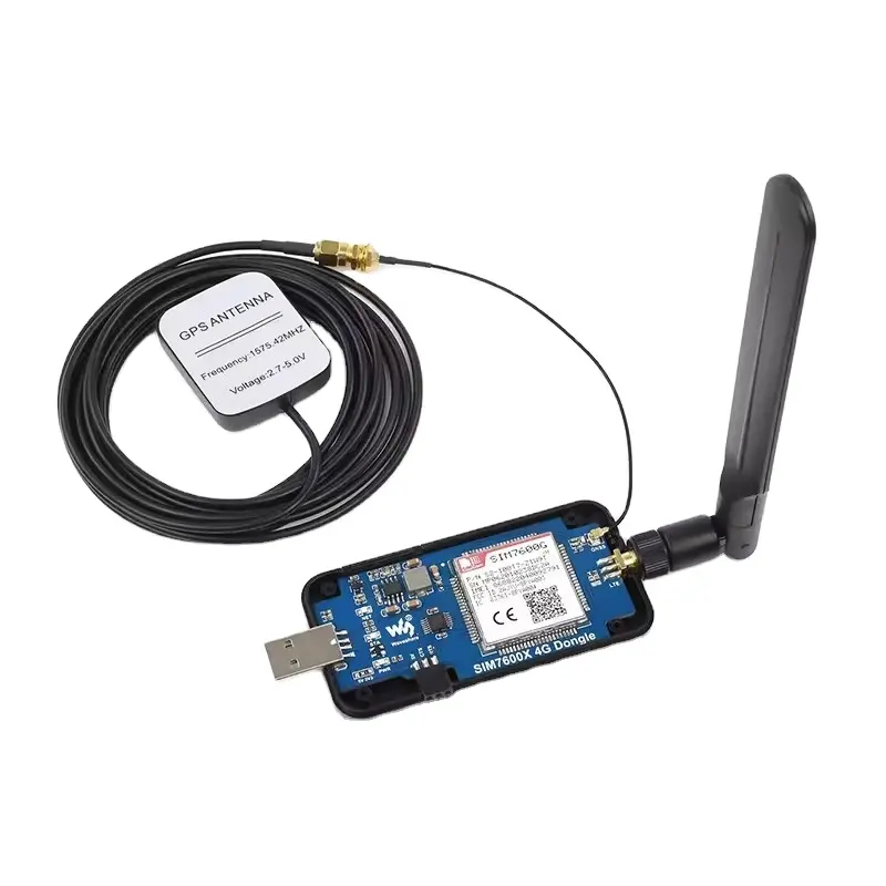 Waveshare SIM7600G-H 4G Dongle Module Digitale Transmissie Industriële Kwaliteit Internettoegangsmodule Gnss Gsm