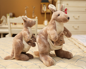 Songshan Toys vente en gros kwaii mignon personnalisé <span class=keywords><strong>maman</strong></span> et bébé <span class=keywords><strong>kangourou</strong></span> en peluche doux kangoo animal <span class=keywords><strong>kangourou</strong></span> jouet cadeau promotionnel - Product Image 6