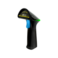 Pemindai Kode Batang QR 1D/2D Berkabel USB Berkinerja Tinggi dengan Sensor CMOS, Kecepatan Pemindaian 2 Detik, Warna Hitam, Stok Tersedia untuk Supermarket