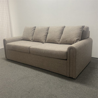 Hotel-Schlafsofa mit Schwamm-Matratze, Anpassbare Schlafcouch für Gästezimmer
