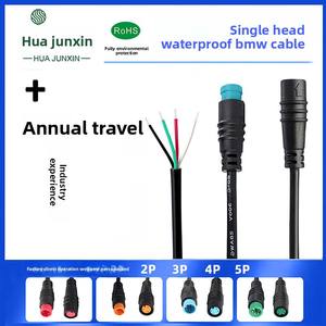 एम 8 वाटरप्रूफ कॉपर कंडक्टर 4पिन पुरुष एकल सिर 8 पी/<span class=keywords><strong>2</strong></span> पी 6 पी/3 पी इलेक्ट्रिक वाहन एडाप्टर केबल पीवीसी मोटर वाहन उपयोग - Product Image 5