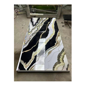 Panel <span class=keywords><strong>de</strong></span> pared <span class=keywords><strong>de</strong></span> hoja <span class=keywords><strong>de</strong></span> mármol <span class=keywords><strong>de</strong></span> <span class=keywords><strong>PVC</strong></span> <span class=keywords><strong>de</strong></span> 1220*2440mm <span class=keywords><strong>de</strong></span> alta calidad, 3mm <span class=keywords><strong>de</strong></span> espesor, moderno <span class=keywords><strong>para</strong></span> Hotel, cocina, baño al aire libre, gimnasio, <span class=keywords><strong>placas</strong></span> decorativas - Product Image 1