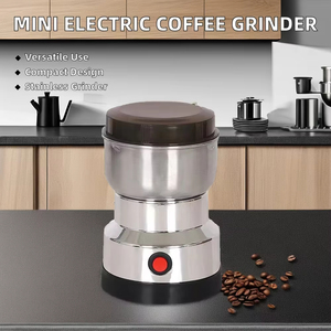 Electric Automatic Portable <b>Coffee</b> <b>Grinder</b> Stainless Steel Blade Eco-Friendly High Efficiency Easy Clean French Household - Product Image 4