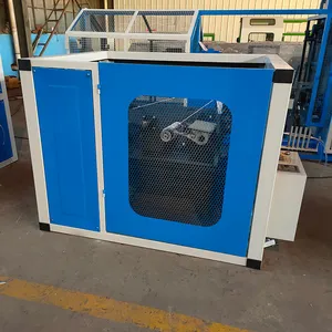 Polyester PP raffia twine making machine 2 in 1 rope making and spool winding machine