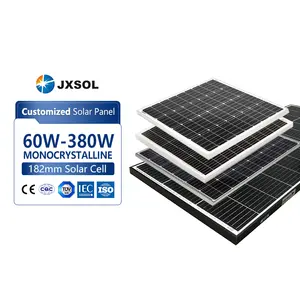 Panneaux solaires de haute qualité petits 60w 70w 80w 90w 100w 120w 150w 180w panneau solaire personnalisé