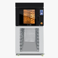 Horno Eléctrico de Circulación de Aire Caliente de 4 Placas para Hoteles, Restaurantes y Panaderías