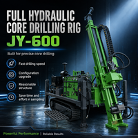 Vente directe usine – Foreuse carottière diesel sur chenilles de 600 m avec système entièrement hydraulique pour l'extraction de minerai – Garantie 1 an