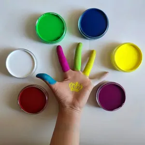 Suministros para <span class=keywords><strong>Pintura</strong></span> Corporal, <span class=keywords><strong>Pintura</strong></span> Corporal Profesional Hipoalergénica Multicolor, Suministros de Maquillaje para Halloween para Pintar la Cara - Product Image 1