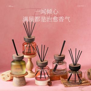 Flameless Rattan <b>Diffuser</b> High End Fragrance Long Lasting Scent Hotel Style Aromatherapy Ornament <b>For</b> Bedroom Bathroom - Product Image 4