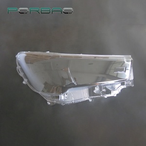 PORBAO 자동차 액세서리 하이 버전 자동차 부품 투명 헤드 라이트 헤드 램프 유리 렌즈 커버 <span class=keywords><strong>HILUX</strong></span>/VIGO 2019-2021 년 - Product Image 4