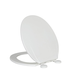 Siège de toilette PP de vente directe d'usine blanc KJ-820 - Product Image 1