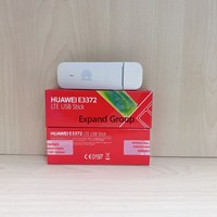 HW E3372h-607 Modem Dongle USB 2.0 4G LTE Eksternal Wireless Mobile Broadband Stick 150Mbps/50Mbps 2.4G Wi-Fi