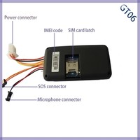 Arabalar kamyonlar için GT06 GPS takip cihazı uzaktan benzin kesme fonksiyonu Acc algılama GPRS GSM Android App PC web sitesi