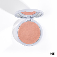 Stick illuminateur crème minérale avec logo personnalisé - Palette de maquillage - Haute pigmentation - Imperméable - Scintillant - Longue tenue - 6 couleurs - 40g