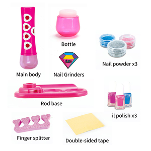 Juguetes de Salón de Uñas <span class=keywords><strong>para</strong></span> Niñas, Esmalte de Uñas Virtual <span class=keywords><strong>para</strong></span> Niños, Regalos de <span class=keywords><strong>Cumpleaños</strong></span>, Juguetes de Maquillaje <span class=keywords><strong>para</strong></span> Niñas No Tóxicos - Product Image 5