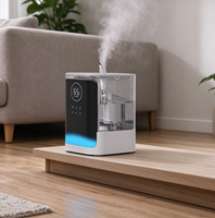Humidificateur ultrasonique grande capacité, brume chaude et froide, type colonne, silencieux 36 dB, pour salon, chambre, usage domestique