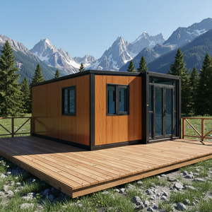 Maisons conteneurs pliables 10x10, <span class=keywords><strong>garage</strong></span> de remorque pliable, robustes, clés en main, 12 maisons conteneurs pliables en kit - Product Image 1