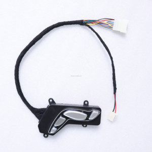 Cojín eléctrico para reposacabezas de 12 V, reposapiés trasero, interruptor de ajuste de asiento eléctrico hacia adelante con cable para <span class=keywords><strong>Mercedes</strong></span> - Product Image 5