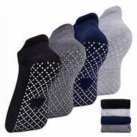 Chaussettes de yoga et de Pilates pour femme, antidérapantes, tricotées, avec grip, pour le sport, collection printemps