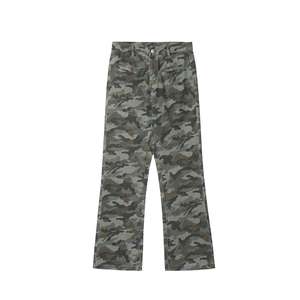 Nouveau pantalon pour homme, coupe droite, ample, à jambes larges, style streetwear, polyvalent, décontracté, camouflage - Product Image 1
