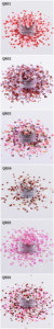 Paillettes en polyester de haute qualité en gros, forme Saint-Valentin, avec logo de designer - Product Image 5