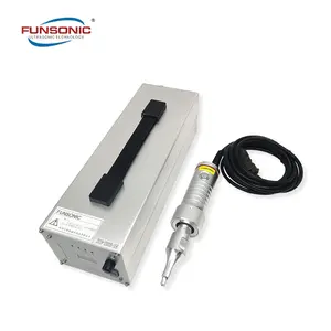 Straight-handle ultrasonic spot welding gun thermoplastic material welding equipment