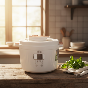 Autocuiseur multifonction intelligent 1,8 L avec cuve en céramique, tasse doseuse et contrôle numérique du minuterie pour la maison - Product Image 2