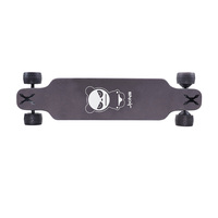 1000W 37V double moyeu électrique tout-terrain planche à roulettes 4 roues légères 45 Km/h vitesse 105mm Sport Longboard couleur personnalisation disponible
