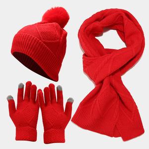 Mode femmes hiver chaud tricot <span class=keywords><strong>bonnet</strong></span> solide câble tricot avec <span class=keywords><strong>pompon</strong></span> boule de poils dames extérieur fausse <span class=keywords><strong>fourrure</strong></span> chapeau - Product Image 4