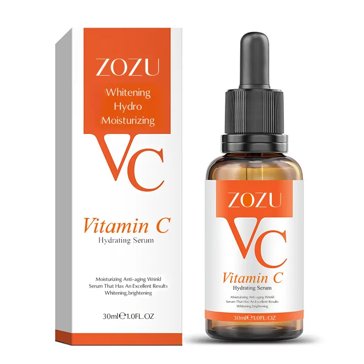 BIOAQUA ZOZU Brand Skin Care Hyaluronic Acid Remover Freckle Spots Anti-aging Whitening Serum Vitamin C Essence