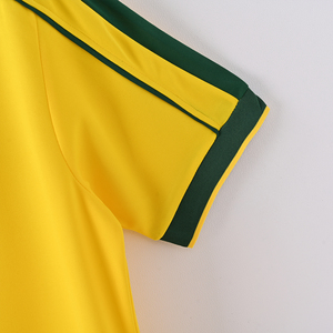 Camiseta Retro del Equipo Nacional de Fútbol de Brasil Ronaldo, Uniforme Clásico de Fútbol, Modelo Antiguo - Product Image 2