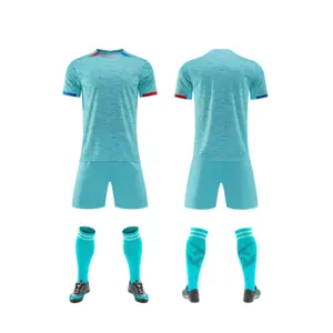 Venda quente por atacado de fábrica de qualidade tailandesa personalizada para futebol de sublimação 2024 uniformes de futebol de clube kits de camisa de futebol