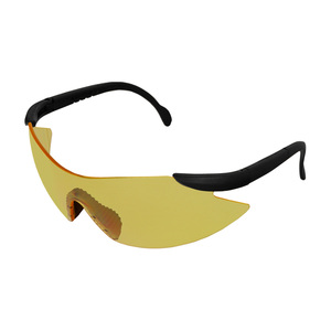 Gafas de Seguridad EN166 con Patillas Ajustables y Lentes Ámbar - Product Image 1