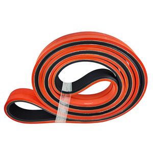 Correa de tracción Yonghang 10PM de caucho rojo engrosado para máquina de trefilado, personalizable - Product Image 4