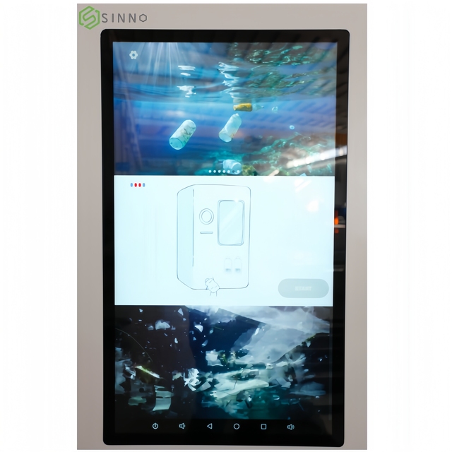 SINNO SN1 Smart Reverse Vending Machine for Plastic Bottle Recycling-High Efficiency 800 Bottles Capacity 30 Bottles/Minute