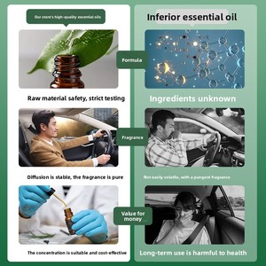 <span class=keywords><strong>Recharge</strong></span> <span class=keywords><strong>de</strong></span> désodorisant pour voiture, disques parfumés décoratifs, modèle E1, recharges d'huiles essentielles à base <span class=keywords><strong>de</strong></span> zéolite, longue durée, encens Yilan - Product Image 4