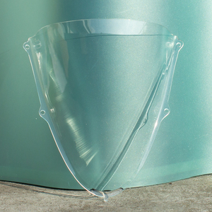 Pare-brise en polycarbonate Double Bubble Aprilia RS 660, déflecteur de vent, écran de protection pour moto, épaisseur 4 mm/5 mm - Product Image 1