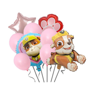Ballons décoratifs pour la fête d'anniversaire de Cartoon Paw Film d'aluminium Fond de mur Fournitures de configuration - Product Image 6
