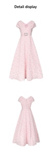 <span class=keywords><strong>Vestido</strong></span> Maxi de Verano Moderno Estilo <span class=keywords><strong>Romano</strong></span> para Mujer, Sin Mangas, Corte Ajustado, Estampado Floral, Transpirable y Ecológico, de Fábrica China - Product Image 6