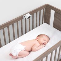 Caméra étanche Tuya avec capteur CMOS 3MP, audio bidirectionnel et vision nocturne pour la surveillance de bébé et la surveillance à distance