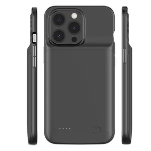 2022 최신 미니 휴대용 외부 백업 모바일 전원 은행 아이폰 12Max 배터리 충전기 전원 케이스 아이폰 12 시리즈