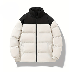 High Quality Hot Selling Winter Bubble <b>Puffer</b> <b>Jacket</b> Stand Front Unisex Warm Outdoor Regular Lightweight Streetwear Puff - Product Image 3