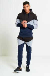 Survêtement 100% coton écologique pour hommes, vente en gros de survêtements avec capuche, ensemble Tech Fleece Jogging Suit 2 pièces - Product Image 5
