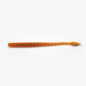 Señuelo de pesca de cola de hoja, señuelo flotante de gusano, cebo Artificial, señuelo de plástico suave, pesca de lubina - Product Image 4