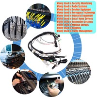 Câble de câblage pour capteur de caméra CCTV, indice de protection IP66, conducteur en cuivre pur, ISO9001, pour la surveillance vidéo électronique