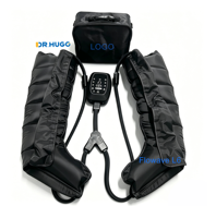 DR.HUGO Flowave L6, Máquina de Masaje Terapéutico para Piernas y Glúteos, Masajeador Eléctrico de Piernas con Compresión de Aire